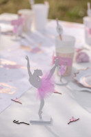 Oversigt: Ballerina dekorationsfigur Arabesque 20cm