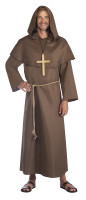 Brown monk's robe for men