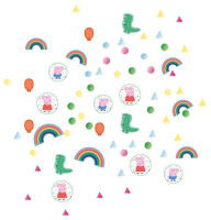 Peppa Pig Rainbow fødselsdagskonfetti 14g