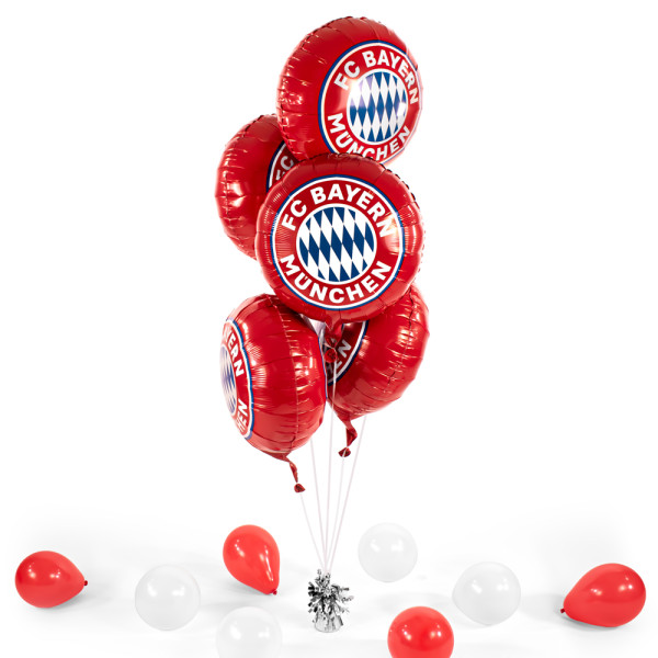 Heliumballon in a Box FC Bayern München