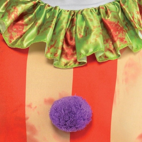 Colorful horror clown morphsuit for men 6