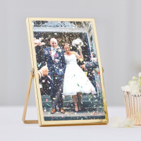 Vorschau: Golden Wedding Fotorahmen 15 x 10cm
