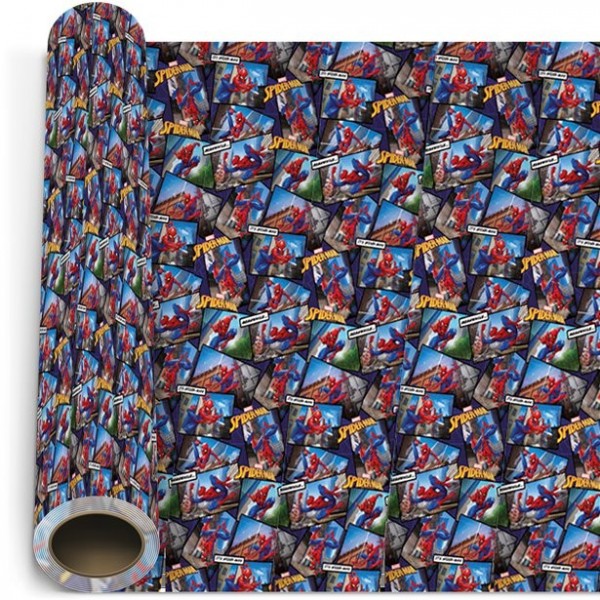 Spider Man wrapping paper 2m