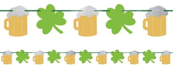 St. Patrick's Day Party Garland 3.65m