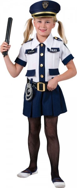 Disfraz de policía Paloma para niña