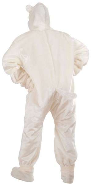 Polar bear plush costume 2