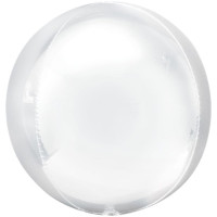 Witte Orbz ballon Heaven 41cm