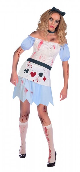Undead Alice In Wonderland Ladies Costume
