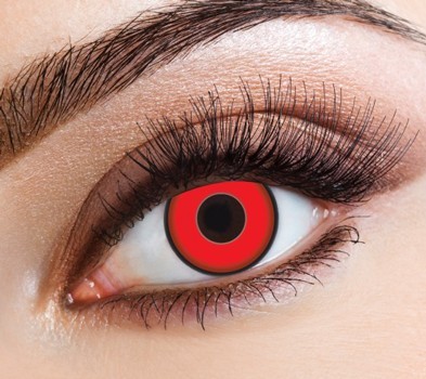 Teufelsrote Jahres Kontaktlinsen