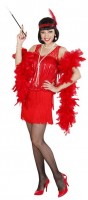 Vista previa: Disfraz de dama rojo de los años 20