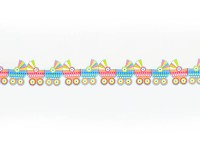 Widok: Girlanda kolorowa wózek dziecięcy 3m
