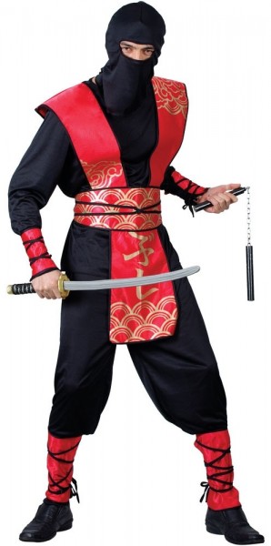 Disfraz de ninja guardia negra