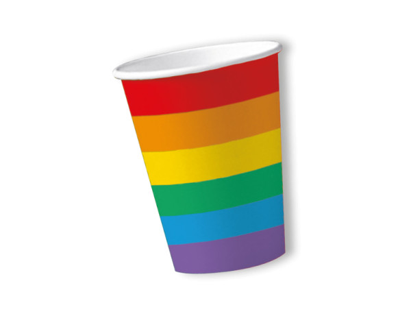 10 Pride party cups 200ml