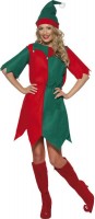 Preview: Elfi Christmas elf costume for women