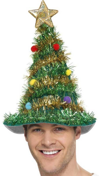 Cappello da festa con orpelli per albero di Natale 2