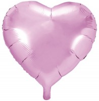 Preview: Herzilein foil balloon pink 61cm