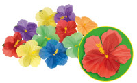 Kwiaty hibiskusa hawajskiego 24 sztuki