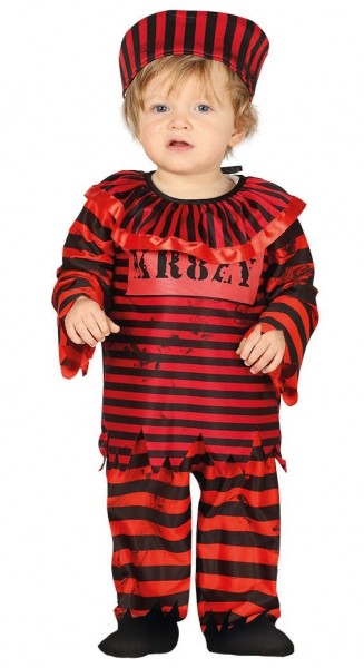 Little criminal costume for babies