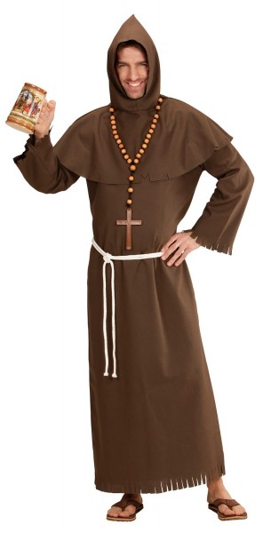 Costume da monaco frate Jakobus per uomo