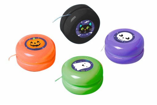 4 yo-yo amis Halloween 4cm