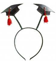 Vista previa: Diadema de sombreros académicos
