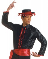 Preview: Spanish Flamenco Hat Black-Red