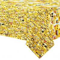 Voorvertoning: Emoji World tafelkleed 1,4 x 2,1 m