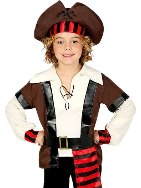 Costume da pirata dei mari per bambini 3