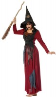 Oversigt: Fronteret heksen Petra kostume til kvinder