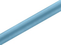 Oversigt: Satin stof Eloise azurblå 9m x 36cm
