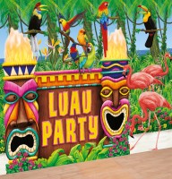 Vorschau: Luau Party Wandkulisse