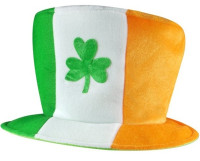 Irländsk flagga tyg hatt