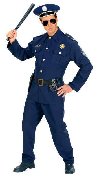 Police officer patrolling costume