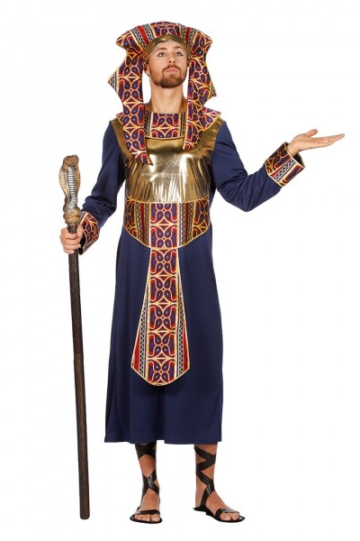 Golden pharaoh costume for men