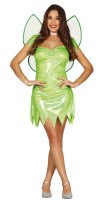 Glitter elf women's costume