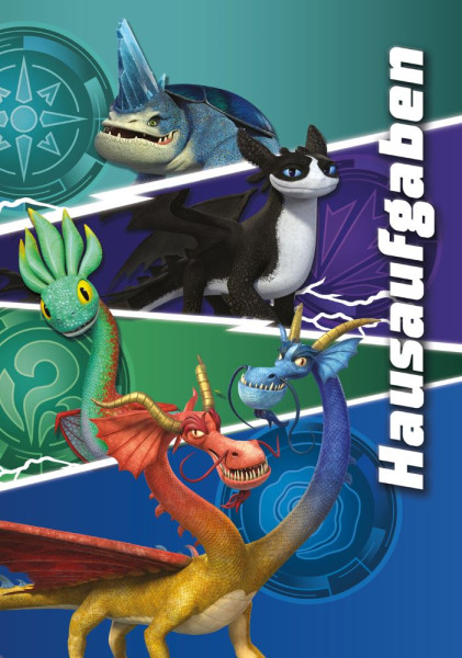 Homework book A5 - Dragons The 9 Worlds