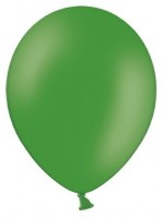 Aperçu: 10 ballons étoiles vert sapin 30cm