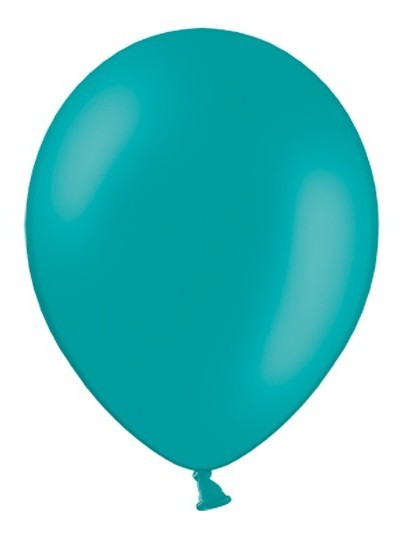 100 Luftballons in Pastell-Türkis 36cm
