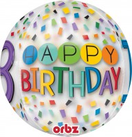 Orbz Balloon Confetti 18-årsdag
