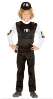 Disfraz de agente especial FBI infantil