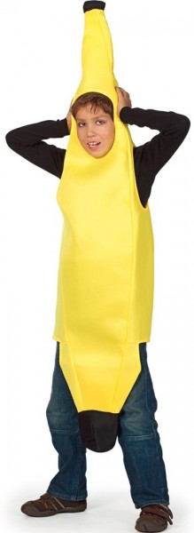 Disfraz infantil de banana frutal