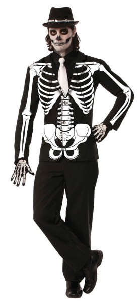Disfraz de Jack The Skeleton Jacket para hombre