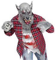 Preview: Malicious werewolf full face mask