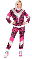 Preview: Pink 80s tiger tracksuit