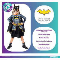 Förhandsgranskning: Batgirl kostym för tjejer återvunnen