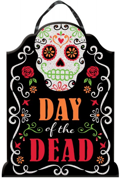 Znak Dia de los Muertos 40,6 x 30,4 cm