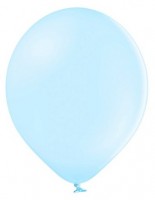 Vista previa: 50 globos estrella de fiesta azul bebé 27cm