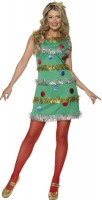 Vorschau: Weihnachtsbaum Kostüm Für Damen