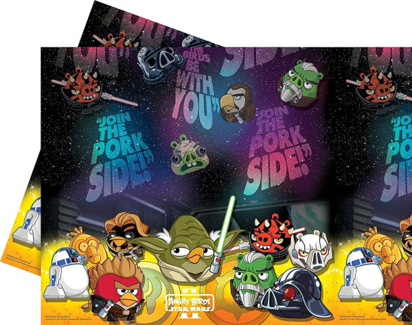 Angry Birds Star Wars tablecloth 1.8 x 1.2m