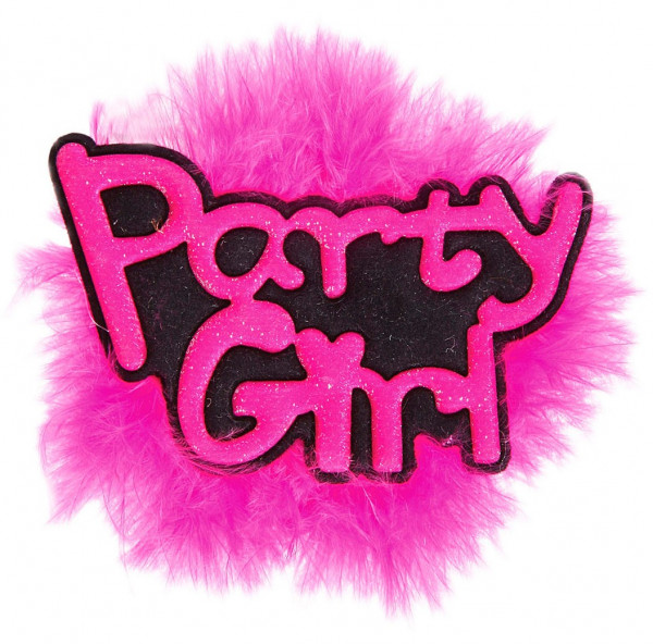Odznaka Pink Party Girl Puschel